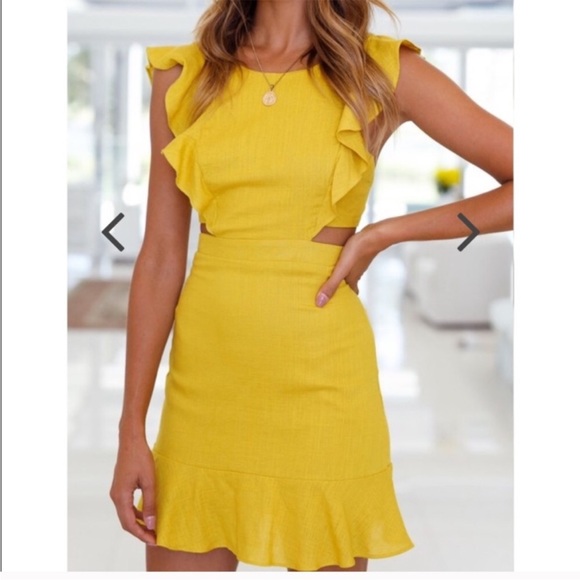Mura Boutique Dresses & Skirts - ⭐️SALE⭐️ Mura Boutique Yellow Dress